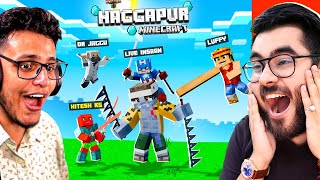 DEFEATING Pirates in Minecraft Ft liveinsaan HAGGAPUR Episode 41  Hitesh KS [upl. by Nalda937]