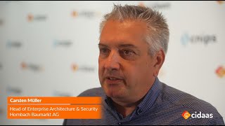 Carsten Müller from Hornbach explains why cidaas is the best CIAM solution 2 [upl. by Ademla]