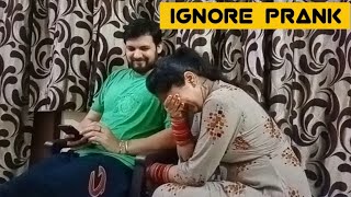 Ignoring my wife Prank Awesome reactions  prank in india [upl. by Animor573]