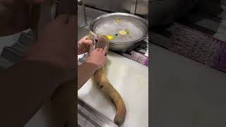 how to prepare geoduck cleaning geoduck [upl. by Derag]