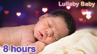 ☆ 8 HOURS ☆ Lullabies for babies to go to sleep ♫ ACOUSTIC GUITAR ☆ Baby Music to go to Sleep [upl. by Nessej]