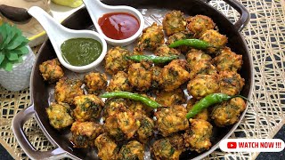 Crispy Karare Shepu Bhaji amp Moong Dal Pakoda Kya Apne Taste Kiye Hai  Innovative amp Aromatic Pakoda [upl. by Adnirem991]