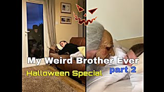 My Weird Brother Ever part 2  Prank with Family  Kristen Hanby amp Bryony Hanby [upl. by Lepper]