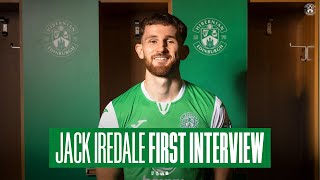 Jack Iredale First Interview  Hibernian FC [upl. by Iadam895]