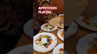 APPETIZERS PLATING food cooking platingfood platingfusionfood gadogado [upl. by Dotty]