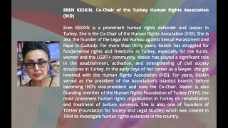 Eren KESKIN The Role of Civil Society in Defending Human Rights Especially LGBTIQ Persons [upl. by Anal514]