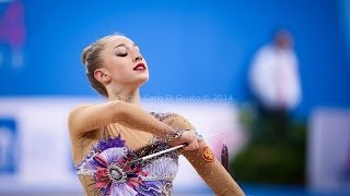 Maria Titova Ribbon AA  Holon 2014 [upl. by Eillit]