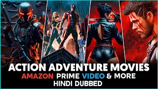 Top 5 Best Hollywood Action Adventure Movies in Hindi  Hollywood Movies 2024  Filmy Spyder [upl. by Havard]