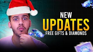 😱🔥 FREE FIRE NEW UPDATES 😍💎 GET FREE DIAMONDS 💎 FREE FIRE NEW WINTERLAND EVENTS  Gaming Aura [upl. by Werdna]