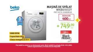 Reclamă ALTEX Black Friday  Mașină BEKO [upl. by Gilberta]