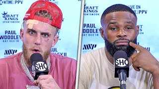 Jake Paul vs Tyron Woodley 2 • FULL POSTFIGHT PRESS CONFERENCE • ShowTime Boxing [upl. by Ramoh]