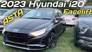 Hyundai i20 Asta Facelift 2023 ❤️  With New Features amp More Safety [upl. by Erdnoid570]