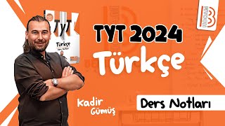 57 TYT Türkçe  Sözcükte Anlam Etkinlik Soru Çözümü  Kadir GÜMÜŞ  2024 [upl. by Rhona]