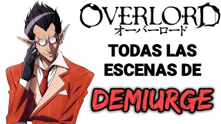 TODAS las ESCENAS de DEMIURGE  Overlord Temporadas 1 2 3 y 4 en Latino [upl. by Ecilayram]