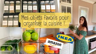 Organisation Cuisine  mes produits favoris Ikea amp Amazon 🌟 produits Everdrop [upl. by Cock]