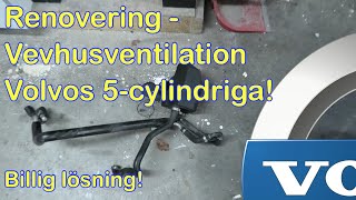 Renovering vevhusventilation  Billig lösning [upl. by Nirrej]