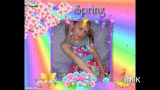 IMIKIMI Animated SPRING Photo Frames by Photo Fun Art [upl. by Chiou139]