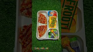 lunch pizza lunch box 🎁pizza tastyy tasty yummy candy snacks food tiffin lunchcontainer [upl. by Genaro]