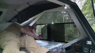 Tvan Camper Trailer  Sliding Glass windows [upl. by Othelia]