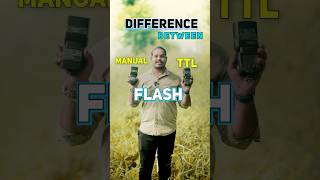 Day 1730 Manual vs TTL flash photography basic to pro in 30days photographytips 30dayschallenge [upl. by Yehudi]