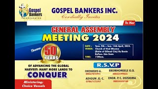 Gospel Bankers Inc Day 1 [upl. by Nilrem110]