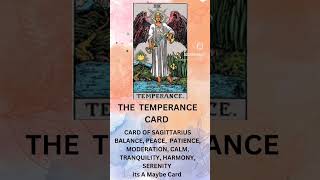 The TEMPERANCE Tarot Card  Tarot Card Rider Waite Tarot Card  Tarot Card Readings tarot [upl. by Ardnuahsal24]