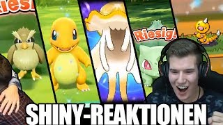 Meine Top 15 Shiny POKÉMON REAKTIONEN [upl. by Frederique]