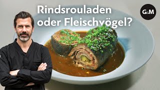 Rezept Fleischvögel von Andreas Caminada  GaultMillau Schweiz [upl. by Aisats64]