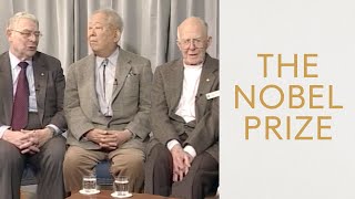 Riccardo Giacconi Masatoshi Koshiba Raymond Davis Nobel Prize in Physics 2002 Official Interview [upl. by Ecraep841]