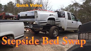 Stepside Bed Swap [upl. by Sybil]