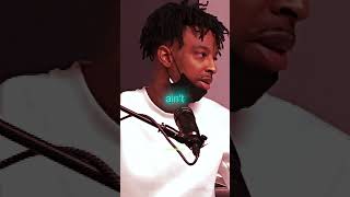 21 Savage speaks on Drake vs Future 😳🔥 [upl. by Yojenitsirk]