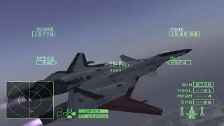 【Ace Combat ZeroThe Belkan War】GALM vs ESPADA amp XB0 acecombat [upl. by Ecnadnak]