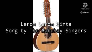 Bandurria  Leron Leron Sinta  Filipino Folk Song [upl. by Zohara875]