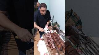 CHURRASCO PARA COMEMORAR OS 10K COM MUTA CARNE NO ESPETO [upl. by Dulci]