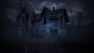 Creepy house creaking in the night wind with wood creaking and wind blowing sounds [upl. by Pyotr]