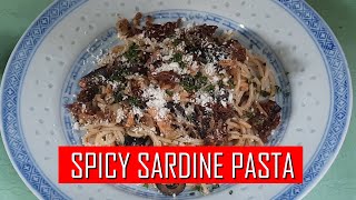 SPICY SARDINE PASTA [upl. by Harry]