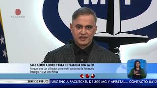 Saab acusó a Boric y a Lula de trabajar para la CIA  El noticiero emisión meridiana 141024 [upl. by Eatnod]