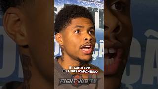 Shakur Stevenson CALLS OUT Lomachenko amp Zepeda if Gervonta doesn’t fight him [upl. by Airotciv]