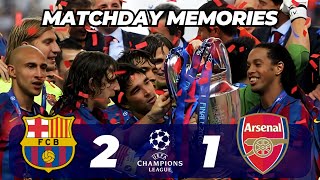 FC Barcelona  FC Arsenal  All Goals amp Extended Highlights  Champions League Final 2006 [upl. by Arrol533]