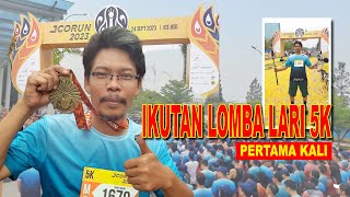 Jco Run 2023  Pengalaman Pertama Kali Ikut Lomba Lari [upl. by Wilterdink]