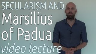 Marsilius of Padua Separating the Church from the State video lecture [upl. by Neona]