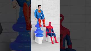 Itna potty Kaun karta hai batmanvsironman spiderman batmanvsuperman superman funnyshorts [upl. by Topliffe]