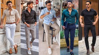 Best Color Combinations For Formal Mens Clothes 2023  Formal Outfit Ideas For Men 2023 [upl. by Aicsila]