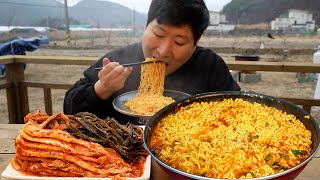 백종원의 신제품 빽라면 밥까지 말아 후루룩 먹방 Paiks ramen 요리amp먹방  Mukbang eating show [upl. by Richter]