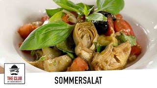 Unser Sommersalat  theclubch  Rezept 75 [upl. by Anaidni559]