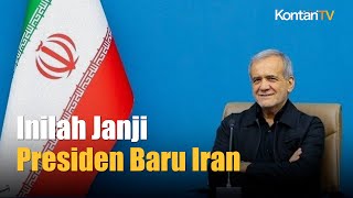 Ini Janji Masoud Pezeshkian Presiden Iran yang Baru Saja Dilantik  Kontan News [upl. by Boor]