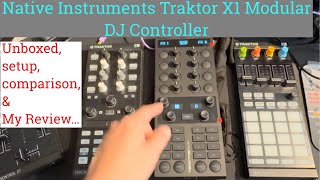 Traktor X1 MK3 DJ Controller  Unboxing setup comparison amp My Review [upl. by Fleeta832]