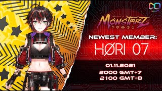 MyHolo TV  MonstarZs HORI07 EN Debut Announcement 1 Nov 2021 [upl. by Refinnej]