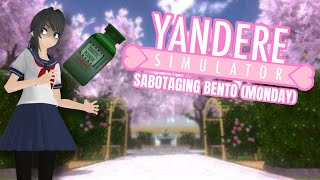 Emetic Poision in bento Yandere Sim [upl. by Spanjian]