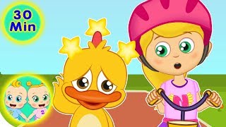 Bicycle song compilation  Happy Baby Songs Nursery Rhymes [upl. by Salguod514]